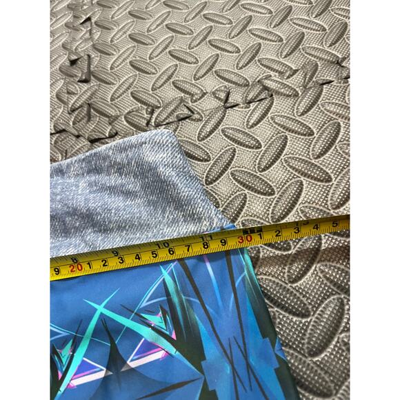 Daughters of Culture Soul Patch Leggings Blue Geometric Athletic Womens XS/S - Picture 5 of 6